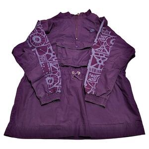 Vintage 80s Nike purple Aztec windbreaker pullover poncho jacket men’s women’s L